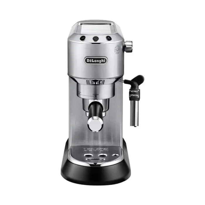 De’Longhi – DEDICA Espresso Machine with 15 bars of pressure and Milk Frother – Metal - Image 1