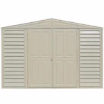 DuraMax 10.5ft x 2.75ft SidePro Vinyl Shed with Foundation Kit - Image 5