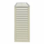 DuraMax 10.5ft x 2.75ft SidePro Vinyl Shed with Foundation Kit - Image 9