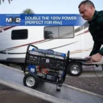 DuroMax XP5500EH 5,500 Watt Portable Dual Fuel Gas Propane Powered Generator - Image 6