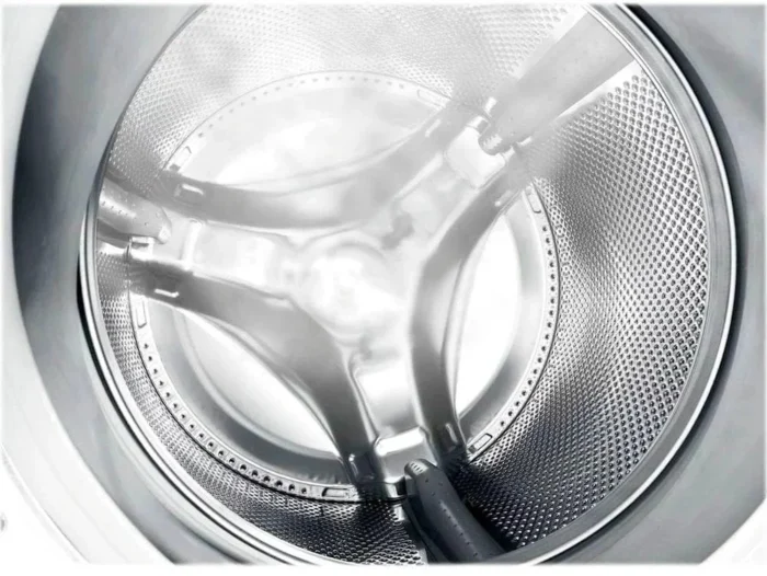 GE – 4.5 Cu. Ft. Stackable Front Load Washer – White - Image 5