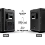 ICECO VL90 ProD 95 Quarts(90L) Dual Zone Portable Refrigerator, Multi Directional Lid, 12 Volt Refrigerator Home & Car Use - Image 4