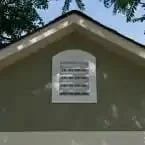 Installed Meridian 8 ft. x 10 ft. Wood Storage Shed with Driftwood Shingles - Image 6