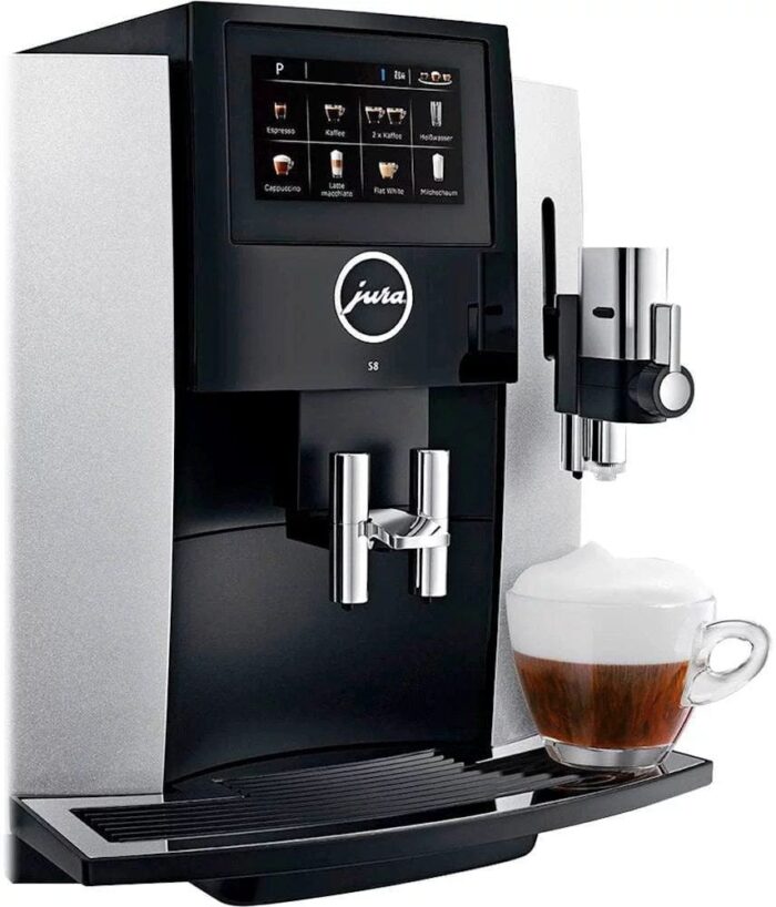 Jura S8 Espresso Machine with 15 bars of pressure and Milk Frothier - Image 1