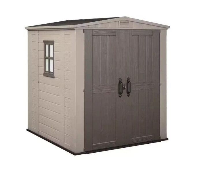 Keter factor 6×6 shed 1.78m x 1.95m - Image 1