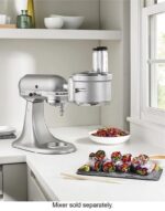 KitchenAid – KSM2FPA Food Processor Attachment Kit with Commercial Style Dicing – Silver - Image 11