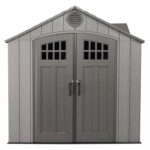 Lifetime 15′ x 8′ Rough Cut Dual-Entry Outdoor Storage Shed - Image 4