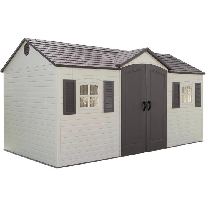 Lifetime Garden Shed – 15 ft. x 8 ft. - Image 1