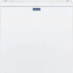 Maytag – 3.8 Cu. Ft. High Efficiency Top Load Washer with PowerWash Agitator – White