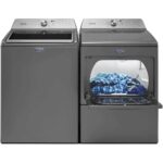 Maytag – 4.7 Cu. Ft. 11-Cycle High-Efficiency Top-Loading Washer – Metallic slate - Image 7