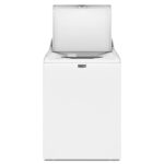 Maytag – 5.2 Cu. Ft. High Efficiency Top Load Washer with Extra Power Button – White - Image 2