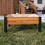 Raised planter 100% authentic teak wood - Image 4