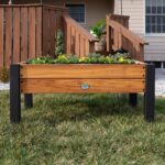 Raised planter 100% authentic teak wood - Image 7