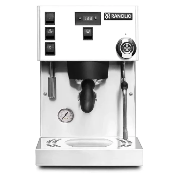 Rancilio Silvia Pro x Dual Boiler Espresso Machine – White - Image 1
