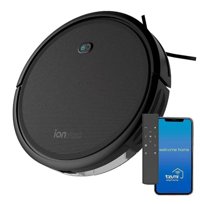 Tzumi – ionvac Smart Clean 2000 Robovac – Black - Image 1