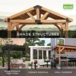 20×12 beaumont pergola – brown - Image 17