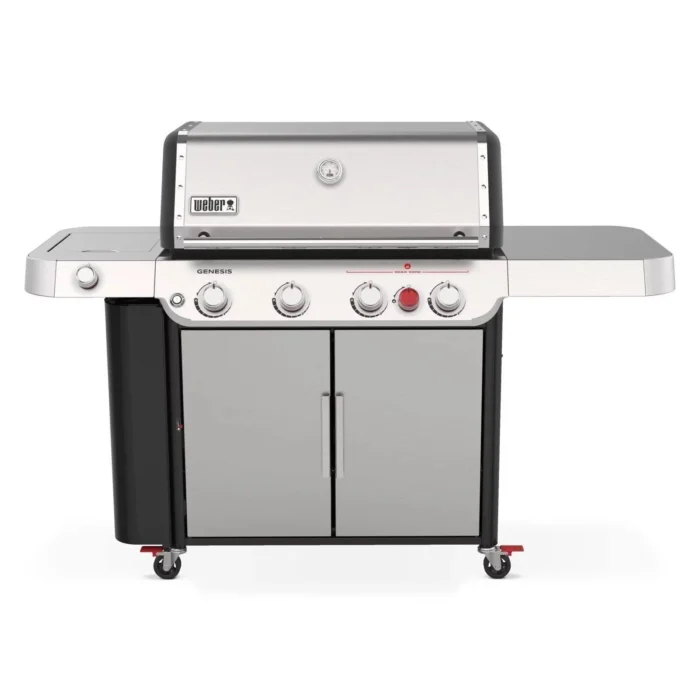 Weber – Genesis S-435 Propane Gas Grill – Stainless Steel (4 burners) - Image 1