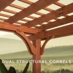20×12 beaumont pergola – brown - Image 19