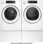 Whirlpool – 2.3 Cu. Ft. High Efficiency Stackable Front Load Washer with Detergent Dosing Aid – White - Image 6