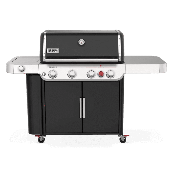 Nexgrill 4-Burner Propane GAS Grill in Black with Side Burner and Stainless Steel Main Lid - Image 1