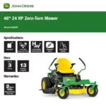 Z365R 48 in. 24 HP Gas Dual Hydrostatic Zero-Turn Riding Mower - Image 4