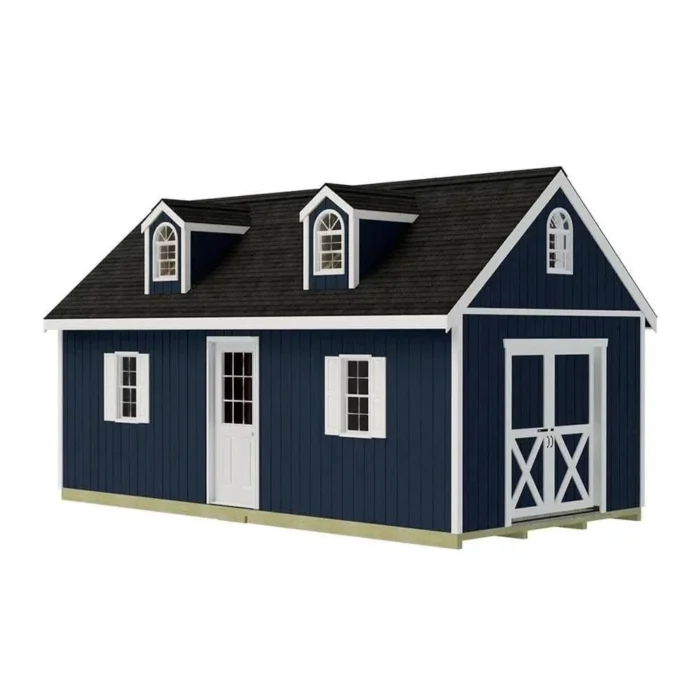 Best barns 12-ft x 20-ft Arlington with Floor Gable Engineered Storage Shed Installation Included - Image 1