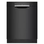 Bosch 300 Series 24″ Black Built in Dishwasher