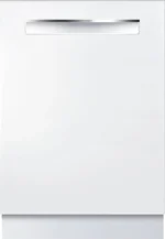Bosch 500 Series 24″ White Built in Dishwasher-SHPM65Z52N