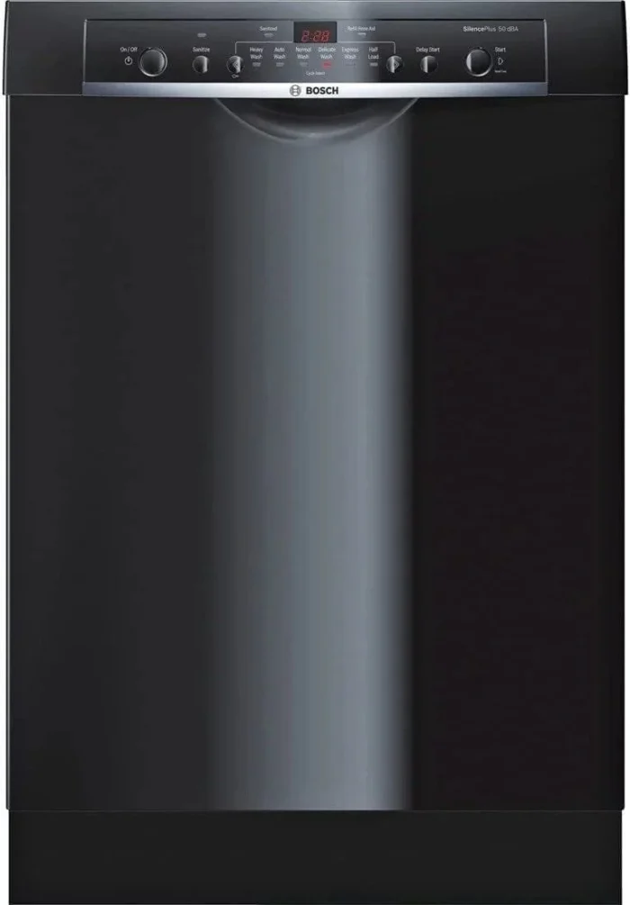 Bosch Ascenta 24″ SHE3AR76UC Built-In Dishwasher – Black - Image 1