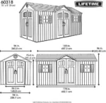 Lifetime 20 Ft. X 8 Ft. Outdoor Storage Shed - Image 9