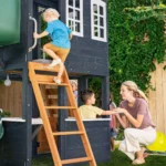 Backyard Discovery Skyfort III Cedar Swing Set w/ Tube Slide – DIY - Image 8