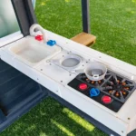 Backyard Discovery Skyfort III Cedar Swing Set w/ Tube Slide – DIY - Image 9