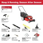 21in. 140cc Briggs & Stratton Self Propelled Gas Lawn Mower with Mulching Kit Included - Image 5