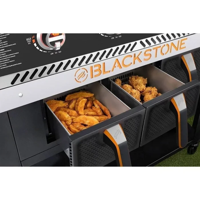Blackstone 1923 36 inch 4 Burner Griddle with Air Fryer – Black - Image 10