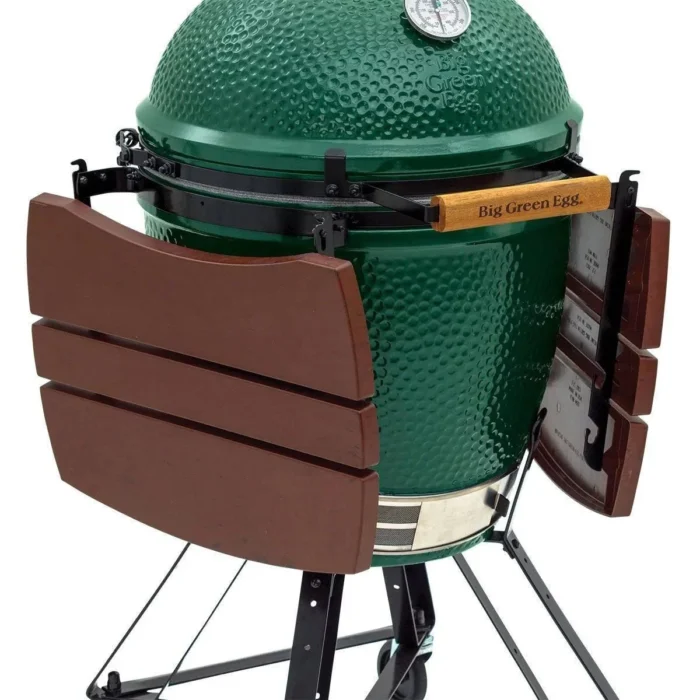 Large Big Green Egg with Rolling Nest & Composite Egg Mates Package - Image 6