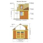 Best barns Hampton 12×24 Wood Storage Shed Kit Installation Included - Image 6