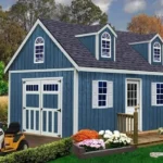 Best barns Hampton 12×24 Wood Storage Shed Kit Installation Included