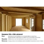 Best barns Hampton 12×24 Wood Storage Shed Kit Installation Included - Image 10
