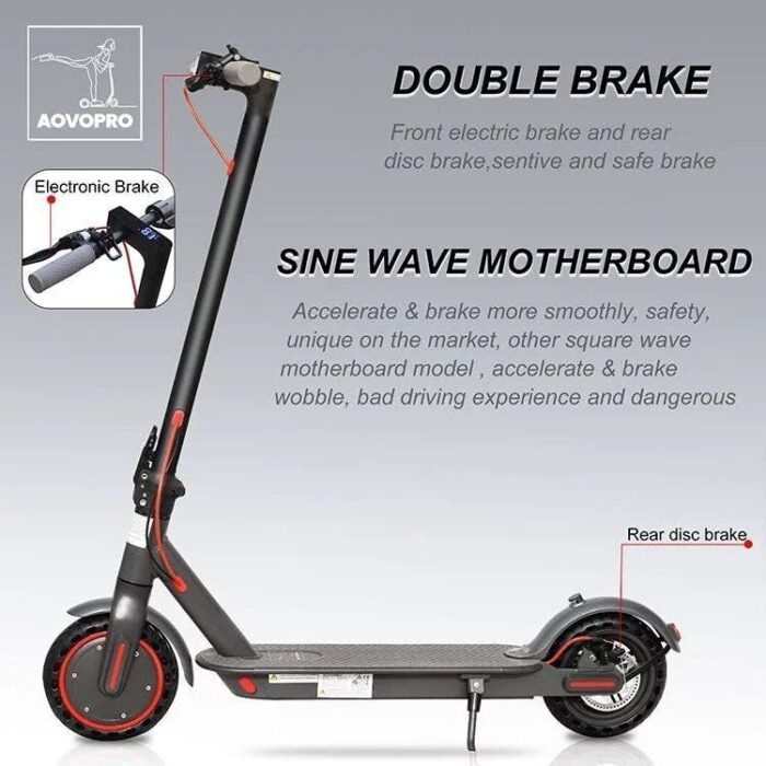 AOVO Pro Foldable Adult Electric Scooter M365 - Image 2