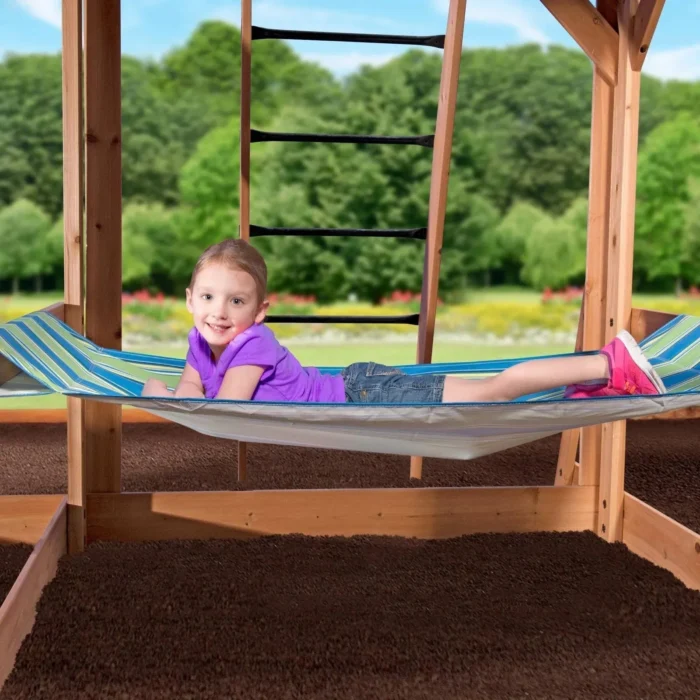 Backyard Discovery Caribbean Cedar Swing Set - Image 2