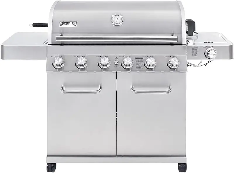 Monument Grills 6-Burner Propane Gas Grill 77352
