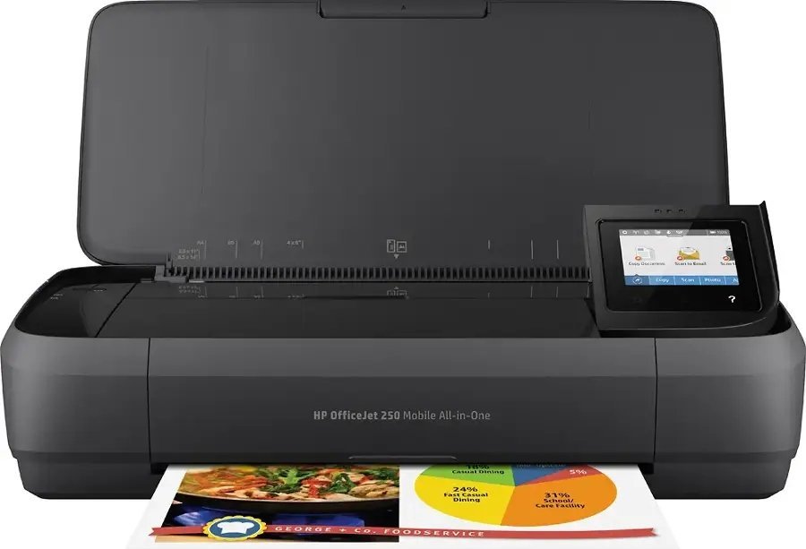 HP OfficeJet 250 Mobile All-in-One Printer