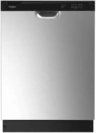 Quiet Dishwasher with Boost Cycle and Pocket Handle